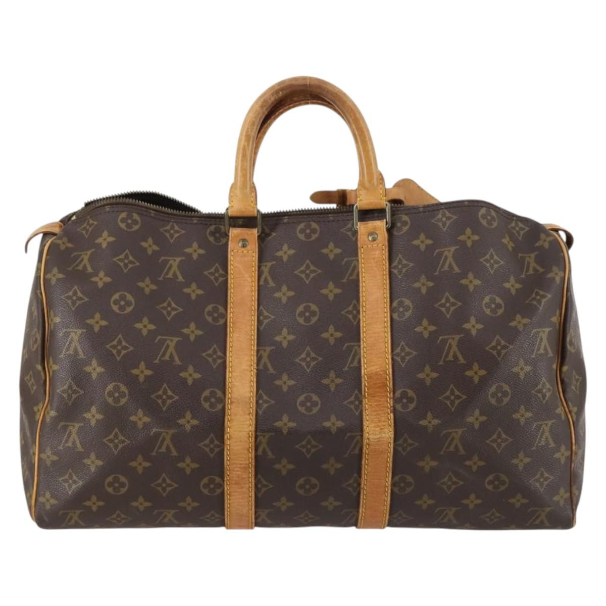 Louis Vuitton LOUIS VUITTON Monogram Keepall 45 Boston Bag M41428 LV Authentic BA5907