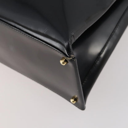 Gucci GUCCI Tote Bag Patent leather Black Gold 002 1046 0407 Authentic BAZ151