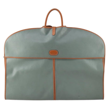 Valentino VALENTINO Garment Cover Leather Green Gold Authentic bs31394 Bag