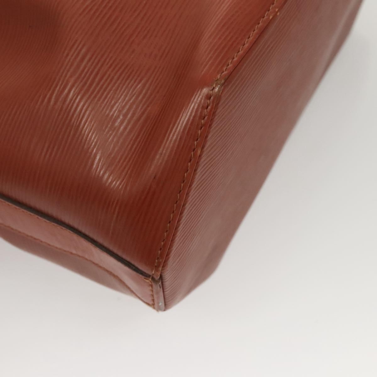 Louis Vuitton LOUIS VUITTON Epi Sac Depaule GM Shoulder Bag Brown M80193 LV Authentic 123400