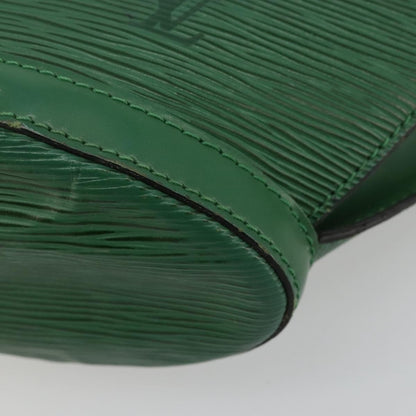 Louis Vuitton LOUIS VUITTON Epi Saint Jacques Hand Bag Green M52274 LV Authentic 168866