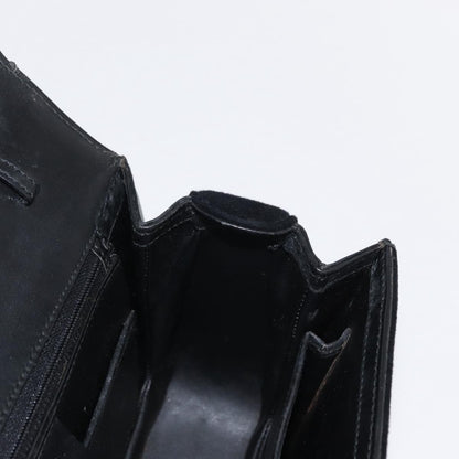 Gucci GUCCI Hand Bag Suede Black Authentic 153123
