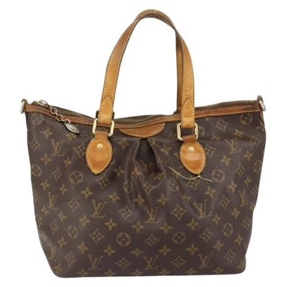 Louis Vuitton LOUIS VUITTON Monogram Palermo PM Tote Bag M40145 LV Authentic bs31063