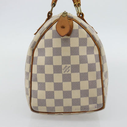 Louis Vuitton LOUIS VUITTON Damier Azur Speedy 25 Hand Bag N41534 LV Authentic BA13132