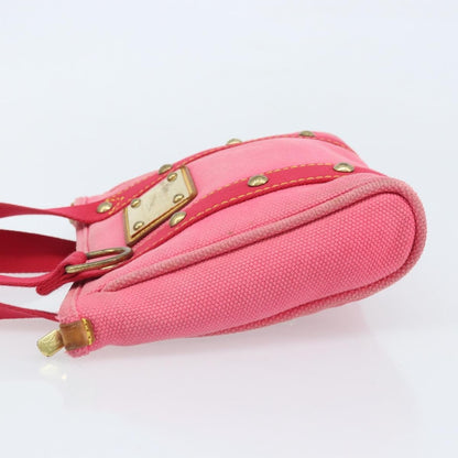 Louis Vuitton LOUIS VUITTON Antigua Cabas PM Hand Bag Rouge Pink M40088 LV Authentic ka2366