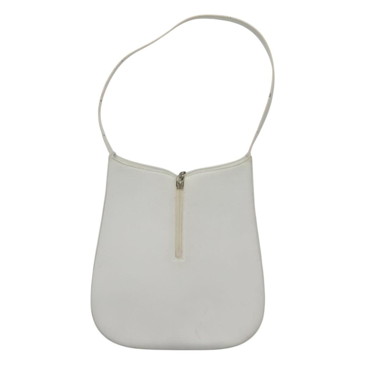 Salvatore Ferragamo Salvatore Ferragamo Shoulder Bag Leather White Authentic bs23066