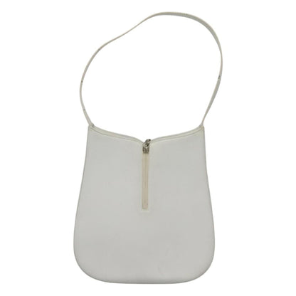 Salvatore Ferragamo Salvatore Ferragamo Shoulder Bag Leather White Authentic bs23066