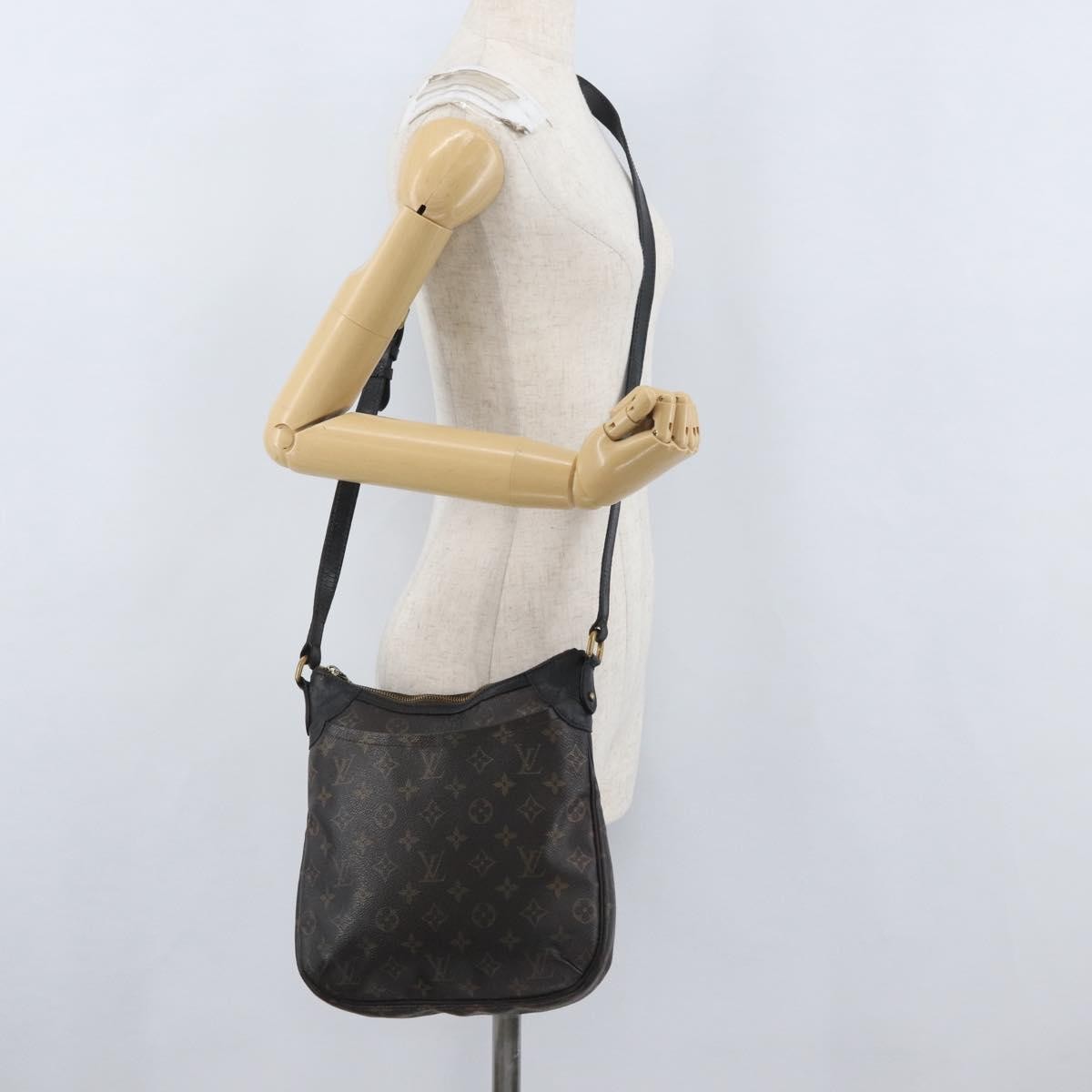 Louis Vuitton LOUIS VUITTON Monogram Odeon PM Shoulder Bag M56390 LV Authentic bs31778