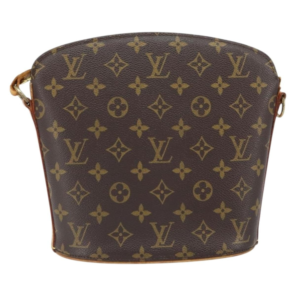 Louis Vuitton LOUIS VUITTON Monogram Drouot Shoulder Shoulder Bag M51290 LV Authentic 161944