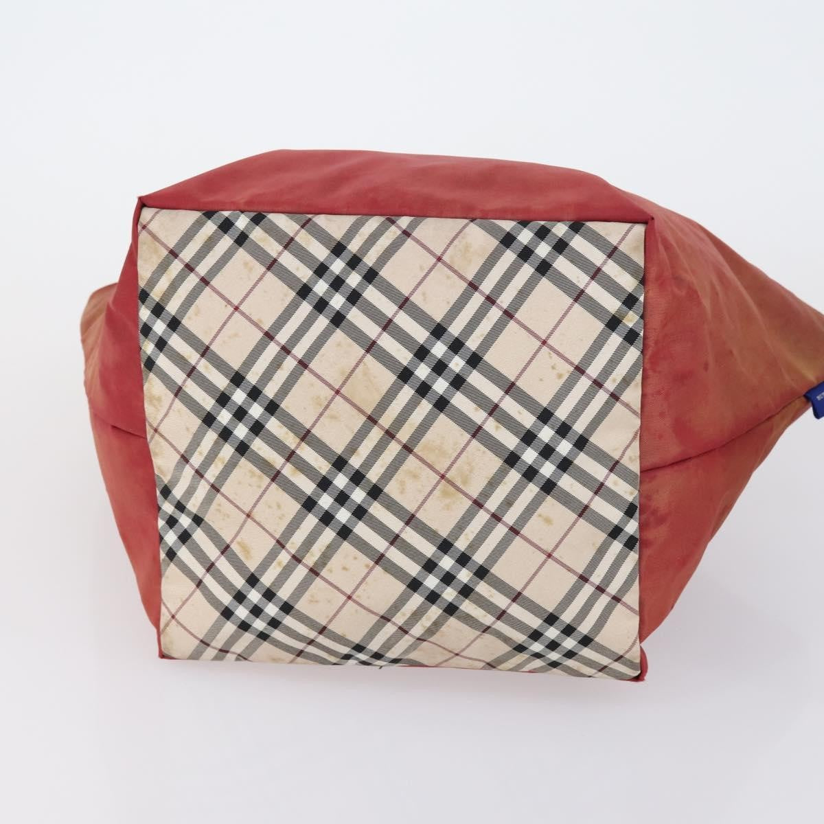 Burberry BURBERRY Nova Check Shoulder Bag Nylon Canvas 4 Set Beige Brown black Authentic 1...