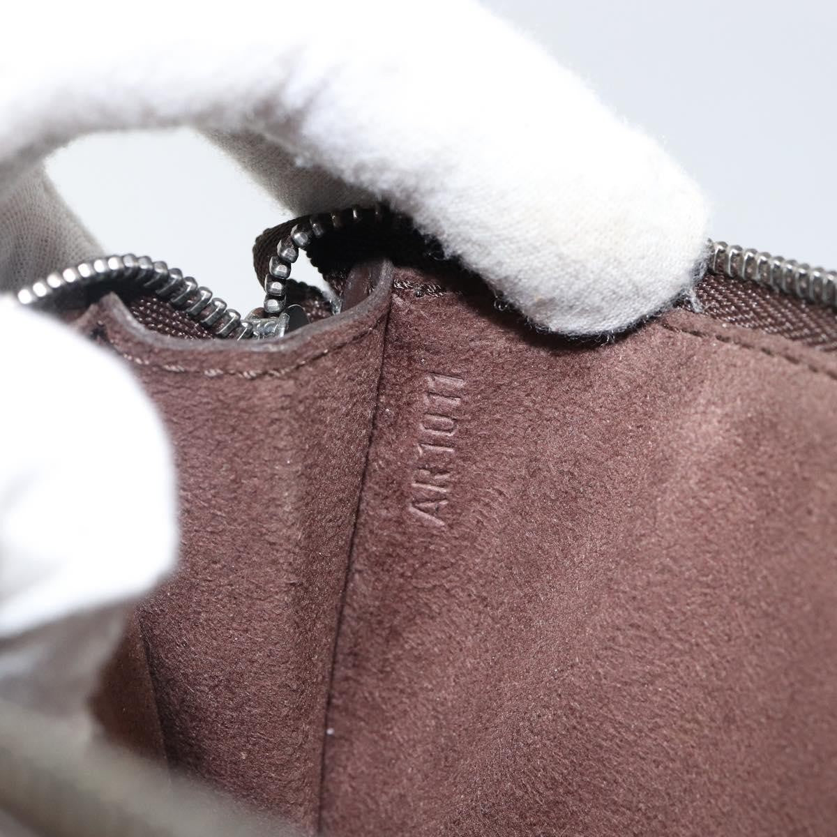 Louis Vuitton LOUIS VUITTON Epi Pochette Accessoires Pouch Mocha M5294D LV Authentic 143110A Bag
