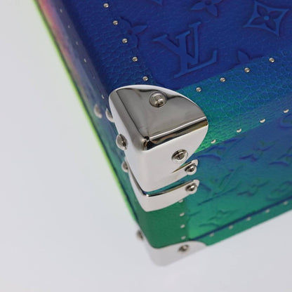Louis Vuitton LOUIS VUITTON Taurillon Illusion Cotoville 40 Trunk Multicolor LV Authentic yk15763S Bag