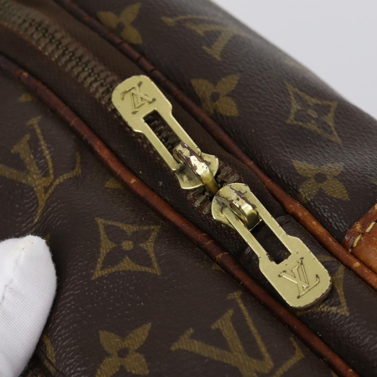 Louis Vuitton LOUIS VUITTON Monogram Sac Tennis Boston Bag LV Authentic bs30175