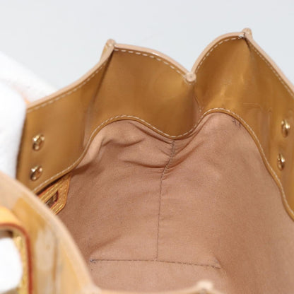 Louis Vuitton LOUIS VUITTON Monogram Vernis Reade PM Hand Bag Noisette M91334 LV Authentic BA12809