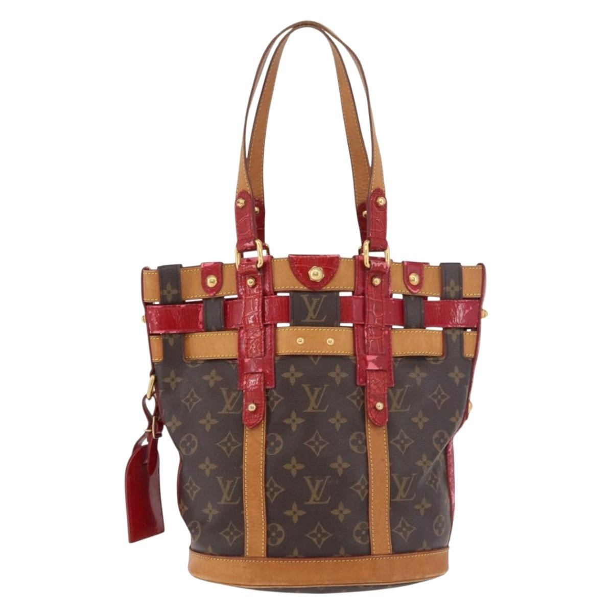 Louis Vuitton LOUIS VUITTON Monogram Ruby Neo bucket Tote Bag M95613 LV Authentic 149145