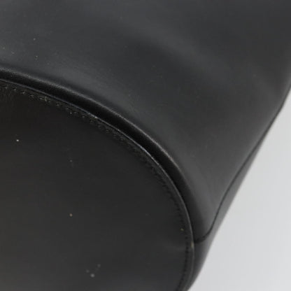 Gucci GUCCI Hand Bag Leather Black Authentic 71508