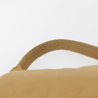 Prada PRADA Hand Bag Nylon Beige Authentic 163348