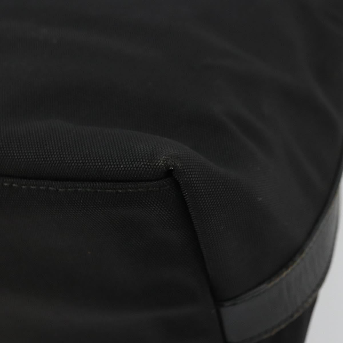 Gucci GUCCI Shoulder Bag Nylon Black Silver 001 1955 3444 Authentic 175342