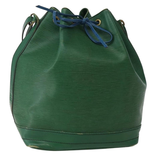 Louis Vuitton LOUIS VUITTON Epi Noe Shoulder Bag Bicolor Green Blue M44044 LV Authentic 142714