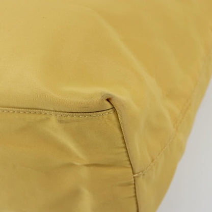 Prada PRADA Tote Bag Nylon Yellow Authentic 181131