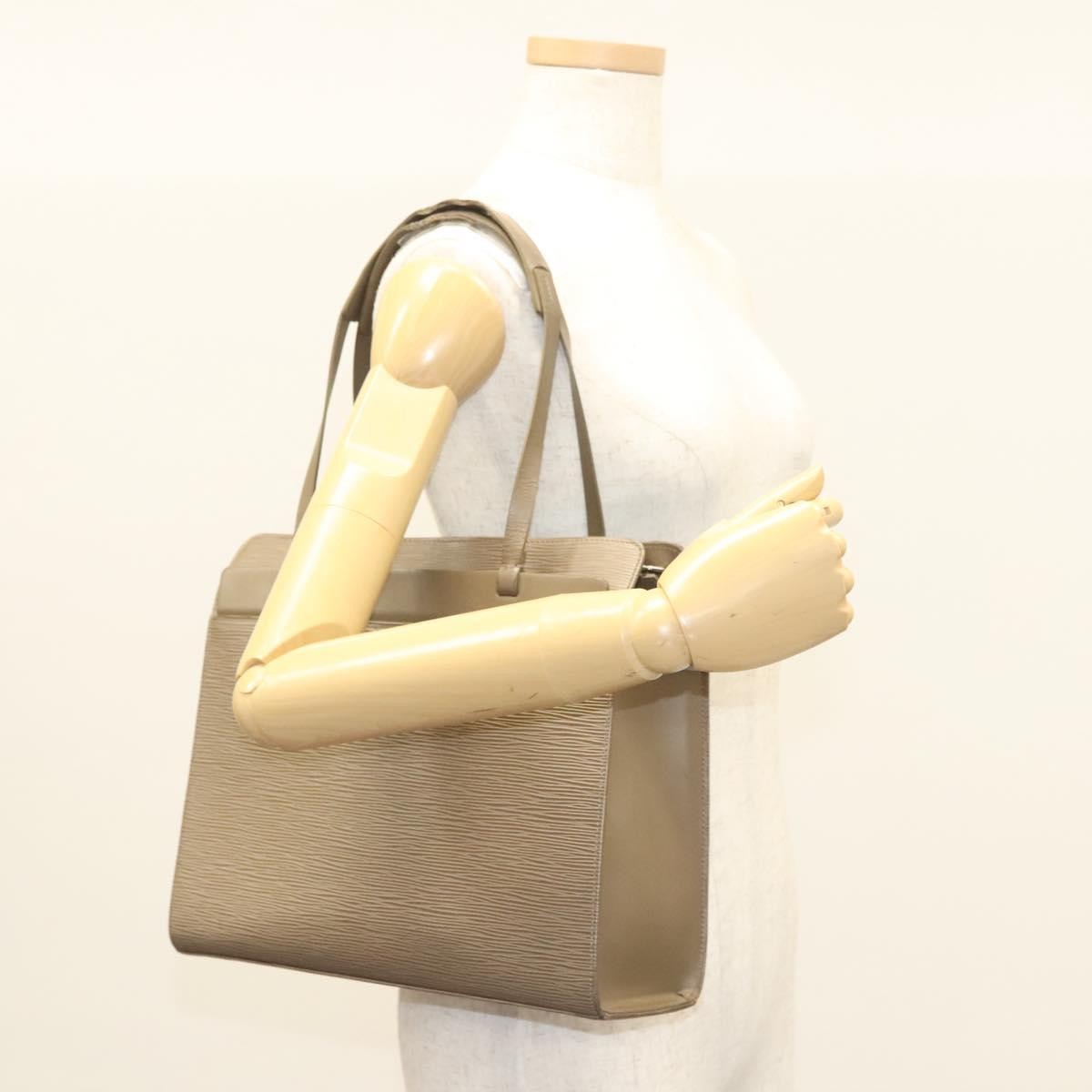 Louis Vuitton LOUIS VUITTON Epi Croisette PM Tote Bag Lilac M5249B LV Authentic bs26515