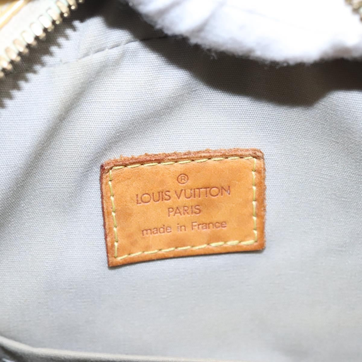 Louis Vuitton LOUIS VUITTON Monogram Vernis Summit Drive Hand Bag Perle M93514 LV Authentic EC278