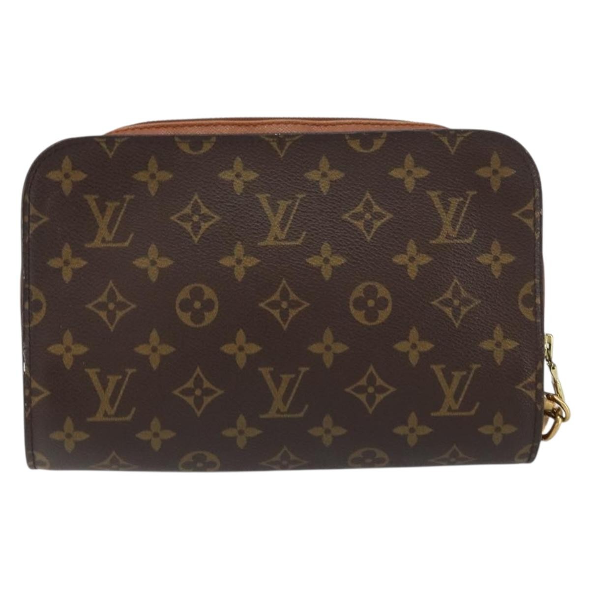 Louis Vuitton LOUIS VUITTON Monogram Orsay Clutch Bag M51790 LV Authentic yk20017