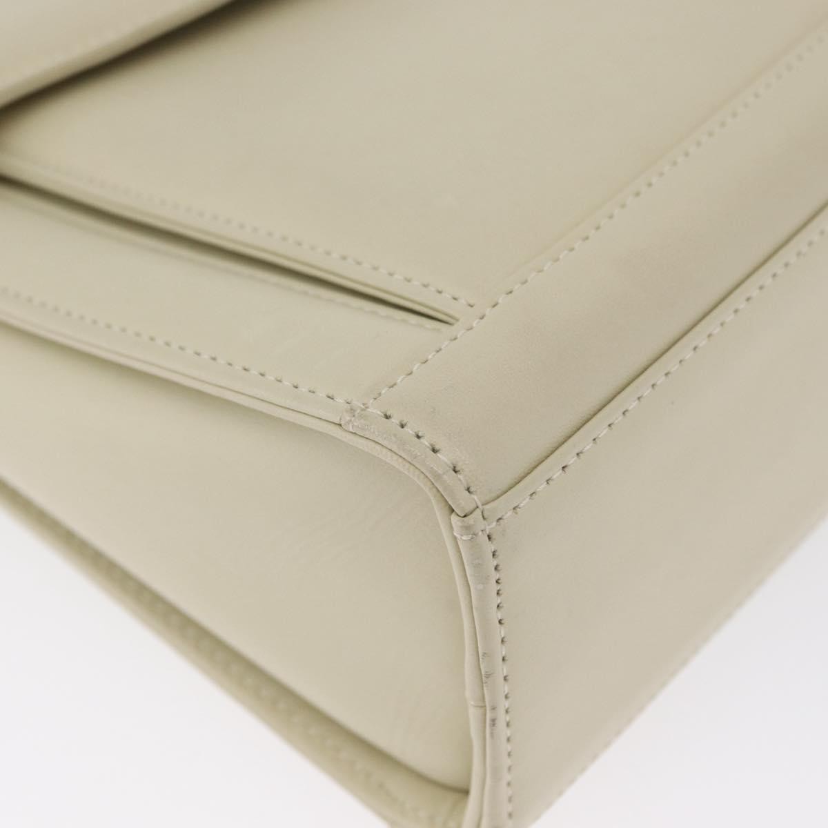 Givenchy GIVENCHY Hand Bag Leather 2way Beige Authentic 173803