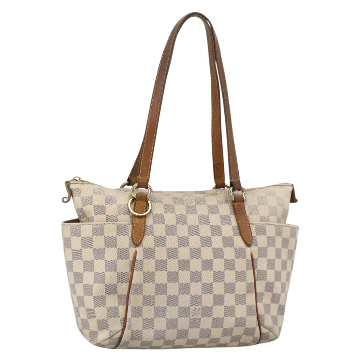 Louis Vuitton LOUIS VUITTON Damier Azur Totally PM Tote Bag N41280 LV Authentic BA11922