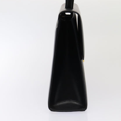 Givenchy GIVENCHY Hand Bag Leather Black Authentic am6590