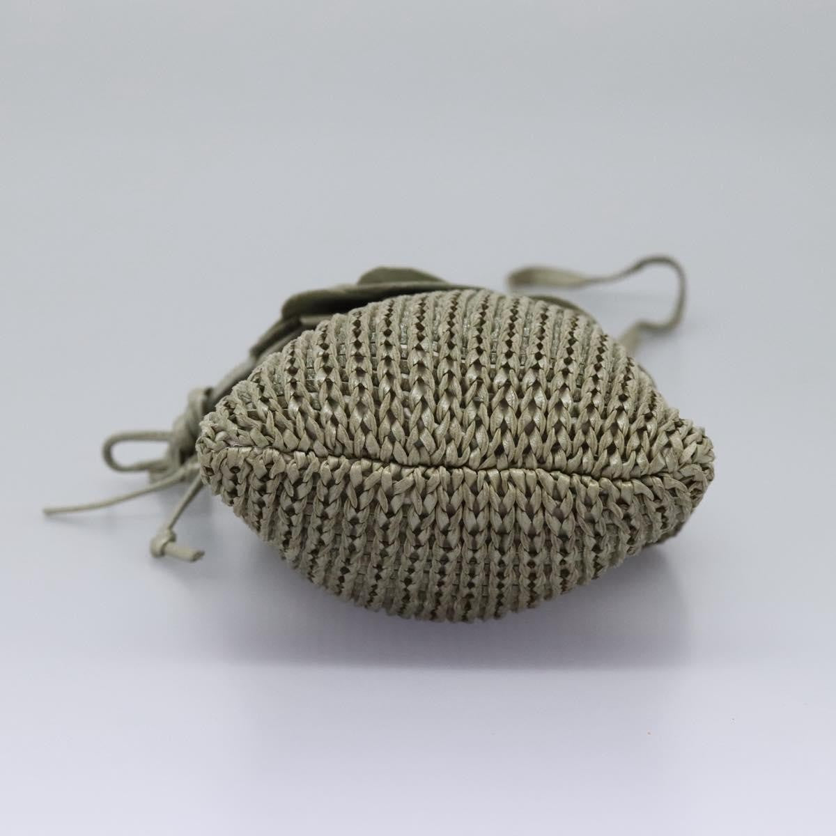 BOTTEGAVENETA BOTTEGAVENETA BOTTEGA VENETA Shoulder Bag Leather Beige Authentic mr1037