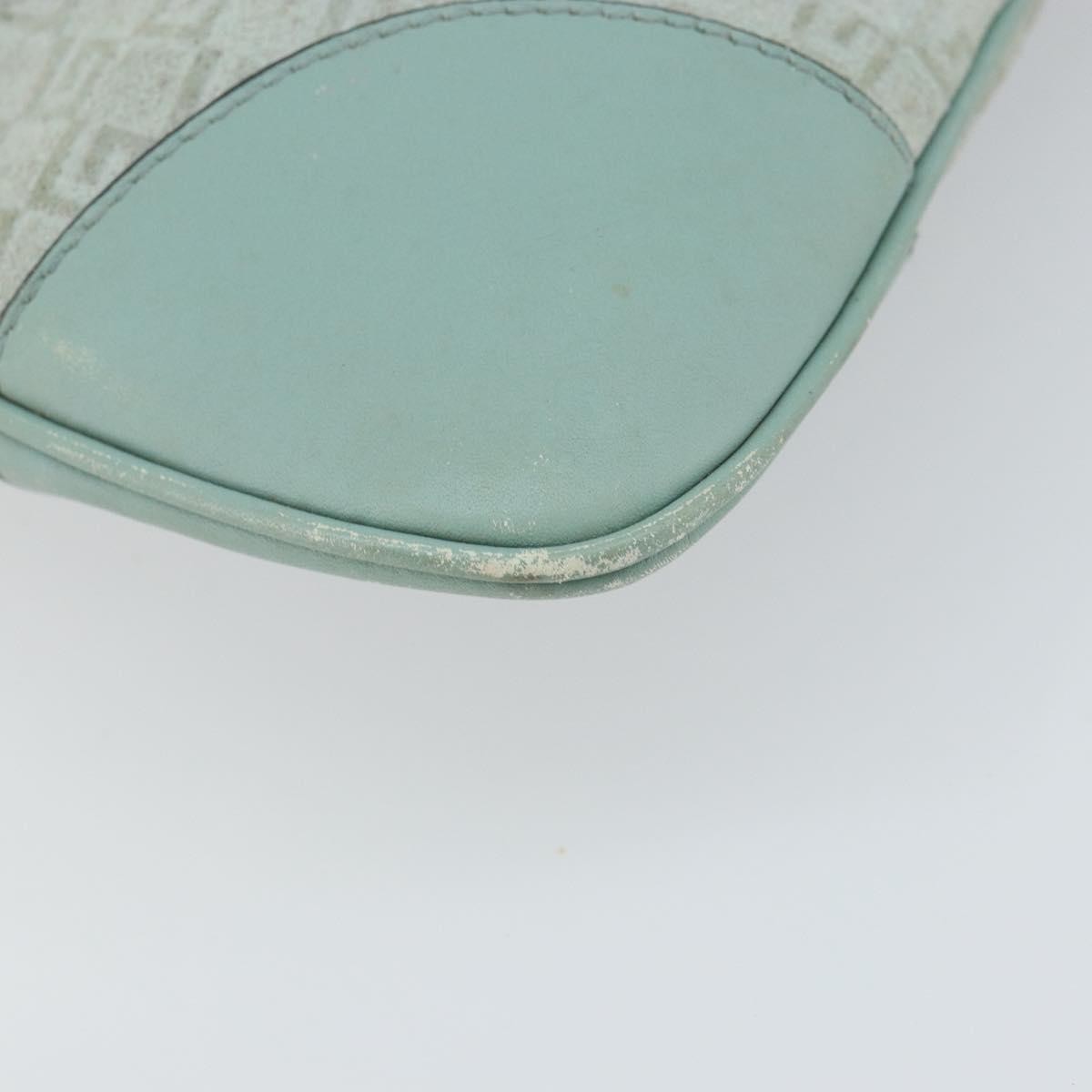 Gucci GUCCI Shoulder Bag Suede Light Blue Gold 001 4057 Authentic ep12851