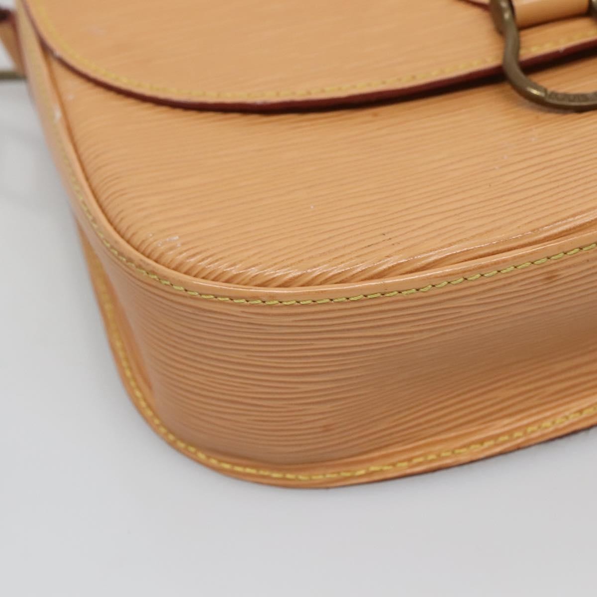 Louis Vuitton LOUIS VUITTON Epi Saint Cloud GM Shoulder Bag Beige M52196 LV Authentic bs26977