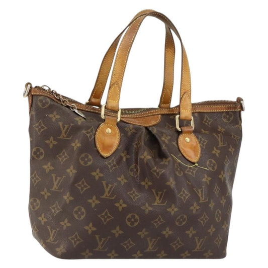 Louis Vuitton LOUIS VUITTON Monogram Palermo PM Tote Bag M40145 LV Authentic bs31063