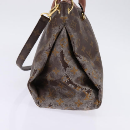 Louis Vuitton LOUIS VUITTON Monogram Pallas MM Hand Bag 2way Bois De Rose M41598 Authentic 145373