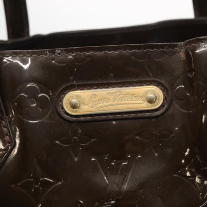 Louis Vuitton LOUIS VUITTON Monogram Vernis Wilshire MM Bag Terre Domble M91440 LV Authentic 150262