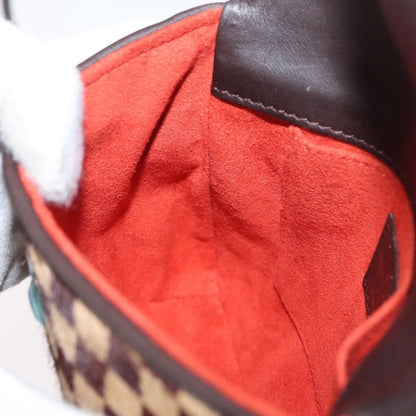 Louis Vuitton LOUIS VUITTON Damie sovage Gazelle Bag Harako leather Brown M92130 Authentic ka3269