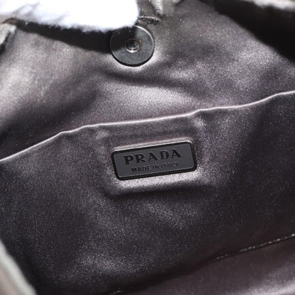 Prada PRADA Shoulder Bag Nylon Brown Authentic 153825