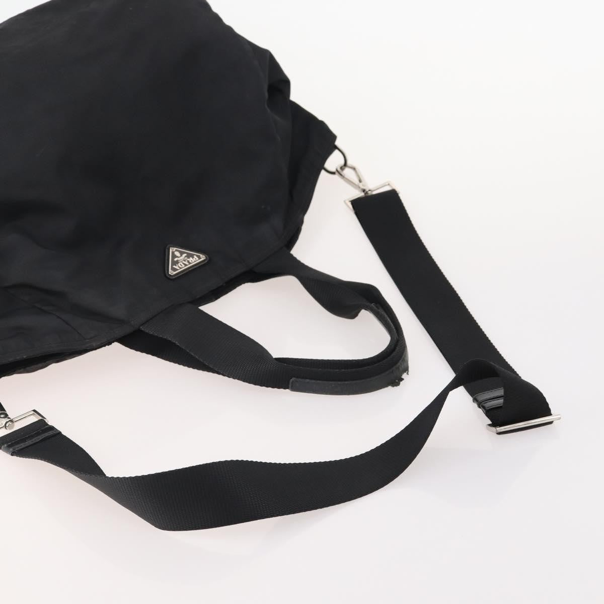 Prada PRADA Shoulder Bag Nylon 2 Set Black Authentic YKZ1068