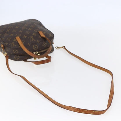 Louis Vuitton LOUIS VUITTON Monogram Spontini Hand Bag M47500 LV Authentic 147162