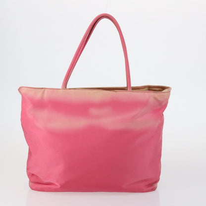 Prada PRADA Hand Bag Nylon 5 Set Black White pink Authentic 153249