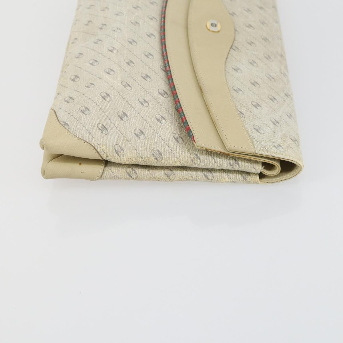 Gucci GUCCI GG Supreme Web Sherry Line Bag PVC Nylon 4 Set Beige Navy Authentic mr1719