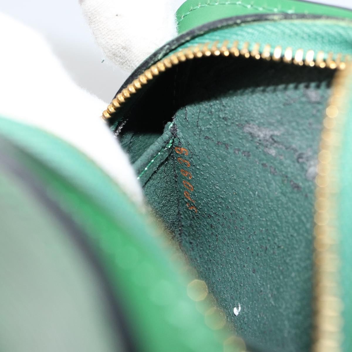 Louis Vuitton LOUIS VUITTON Epi Dauphine PM Cosmetic Pouch Green M48444 LV Authentic BA12760 Bag