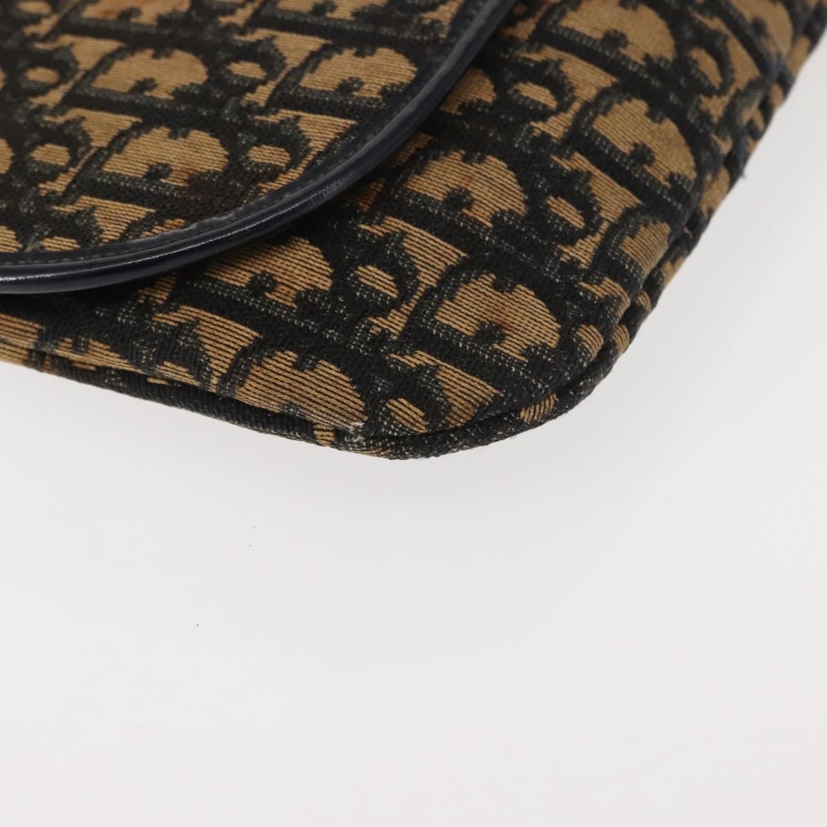Dior Christian Dior Celine Macadam Canvas Bag PVC Leather 2 Set Brown Navy Authentic 1...