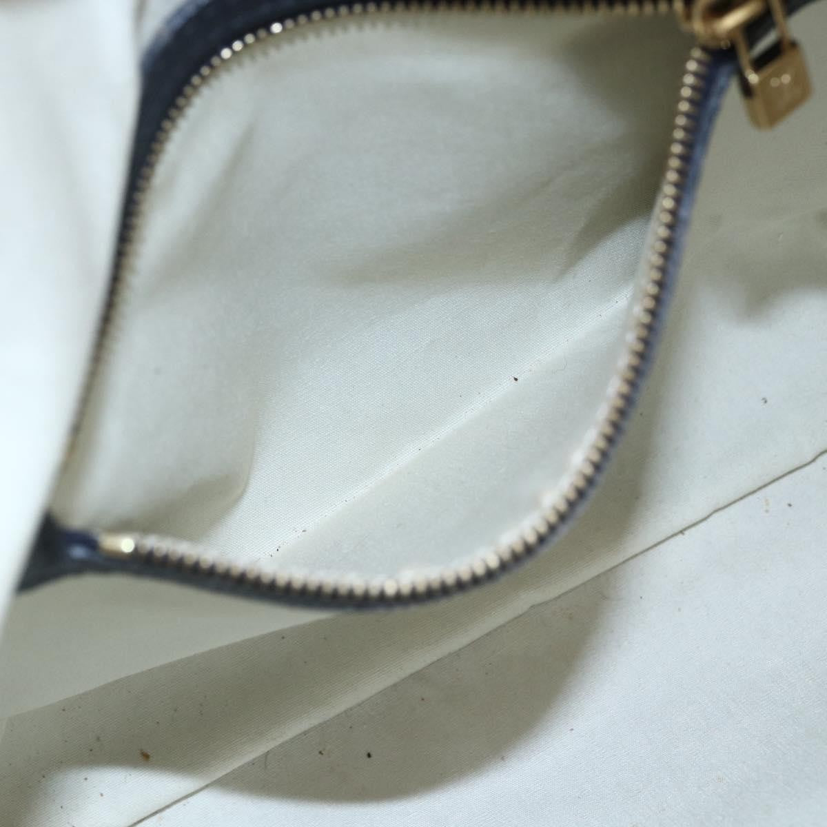 Louis Vuitton LOUIS VUITTON Monogram Mini Fran?oise Tote Bag 2way Blue M92208 LV Authentic 151081
