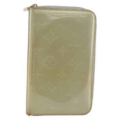 Louis Vuitton LOUIS VUITTON Monogram Vernis Eldridge Long Wallet Gris M91158 LV Authentic 168202 Bag
