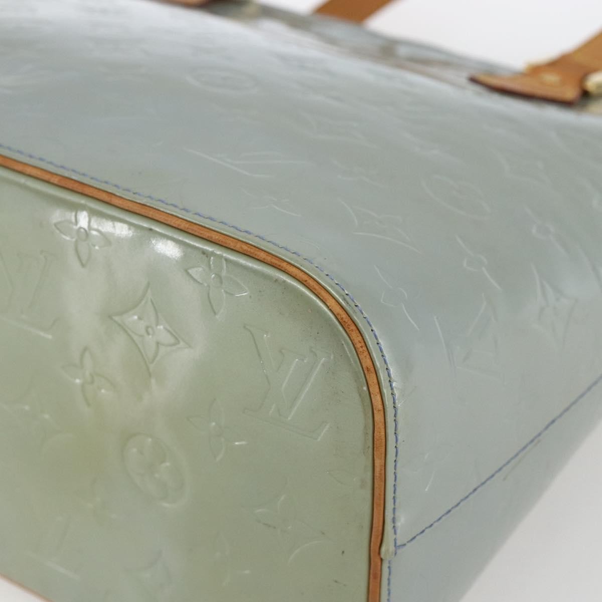 Louis Vuitton LOUIS VUITTON Monogram Vernis Houston Hand Bag Lavande M91218 LV Authentic gh1820