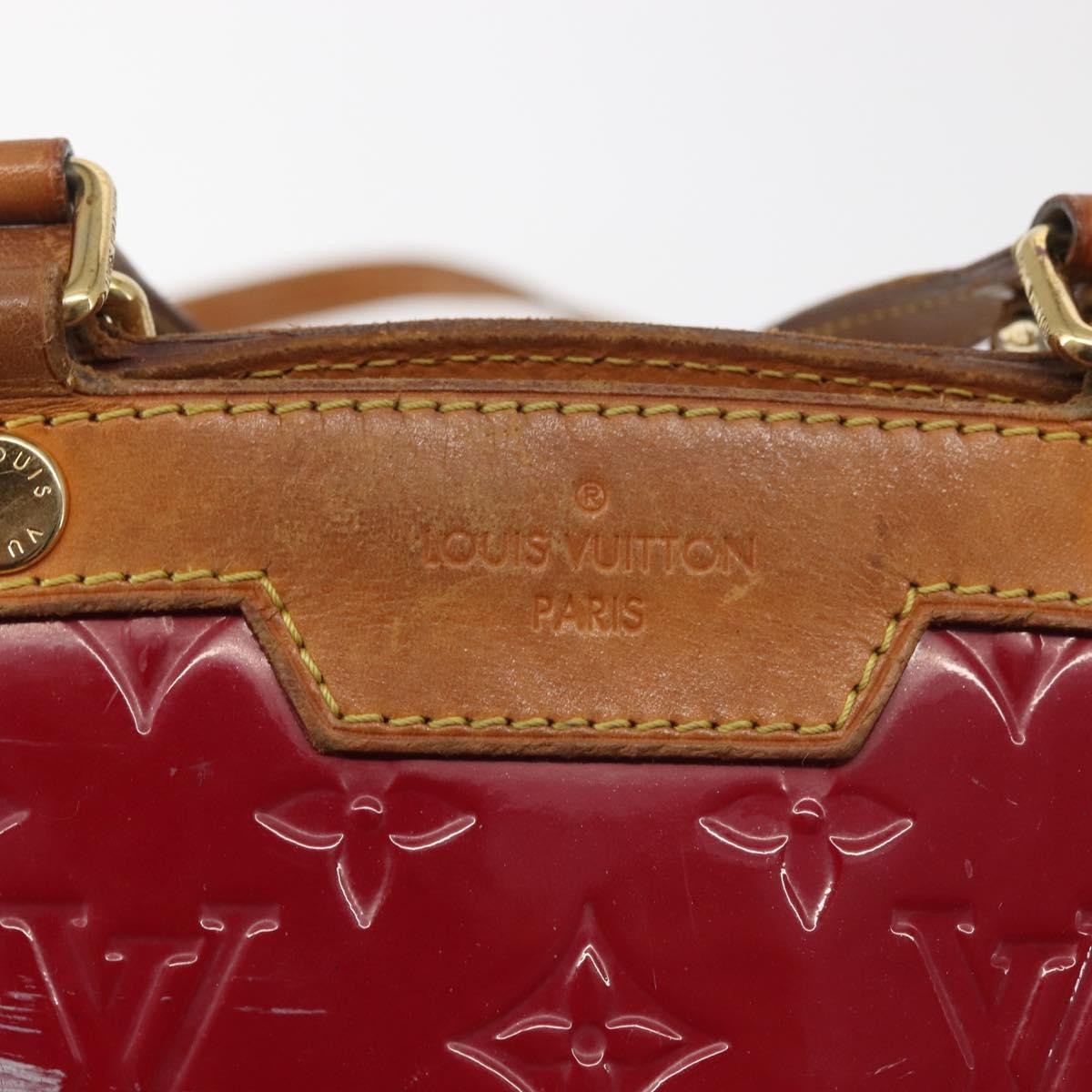 Louis Vuitton LOUIS VUITTON Monogram Vernis Blair MM Hand Bag 2way Slys M90179 LV Authentic BA6037