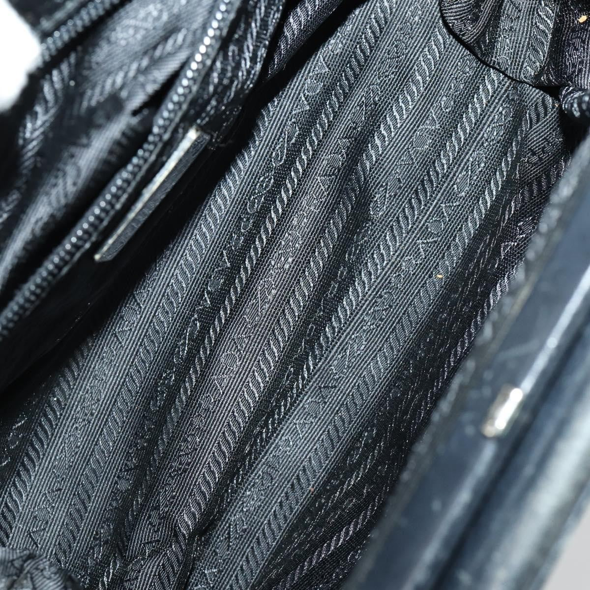 Prada PRADA Hand Bag Nylon 5 Set Khaki Black Authentic 160316