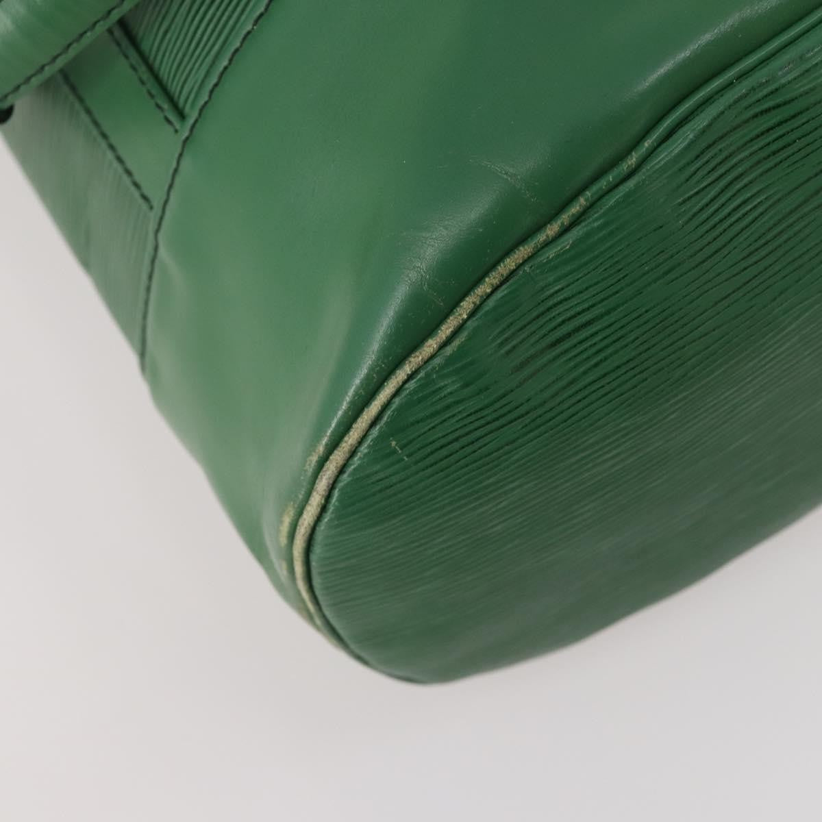 Louis Vuitton LOUIS VUITTON Epi Randonnee GM Shoulder Bag Green M43084 LV Authentic SW2146